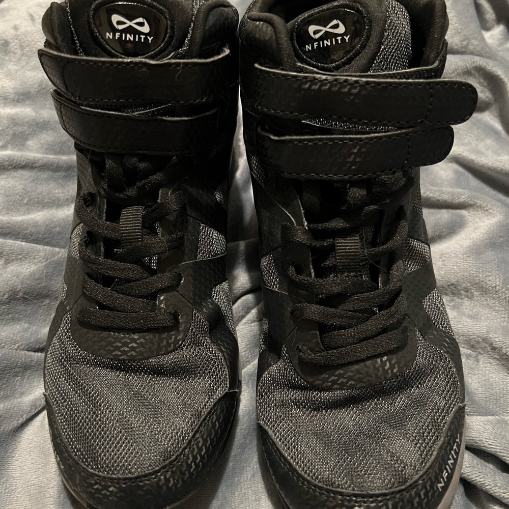 Nfinity Midnite Beast Mid Top Cheer Shoes size 6.5